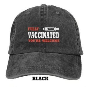 Fully Vaccinated You're Welcome Hat Covid  NEW in Original Packaging